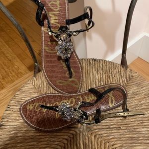 Sam Edelman jeweled sandals
